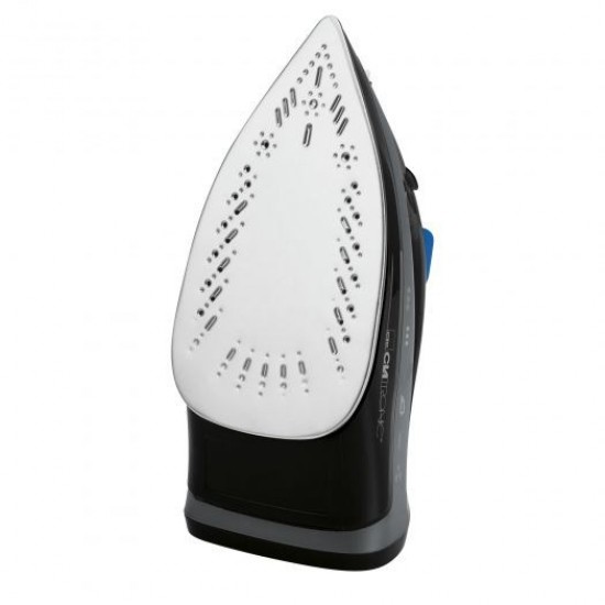Clatronic DB 3703 iron Dry & Steam iron Stainless steel soleplate Black,Grey 1800 W