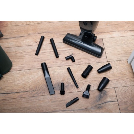 OC600 ELDOM, 2in1 TWINN upright vacuum cleaner, wireless, bagless, HEPA