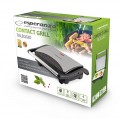Grill electric tabletop Esperanza Taleggio EKG006 (contact; 750W; inox color)