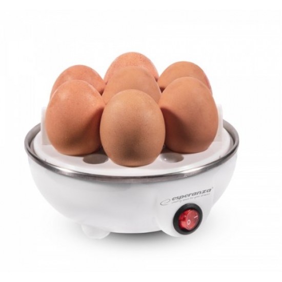 Esperanza EKE001 egg cooker 7 egg(s) 350 W White