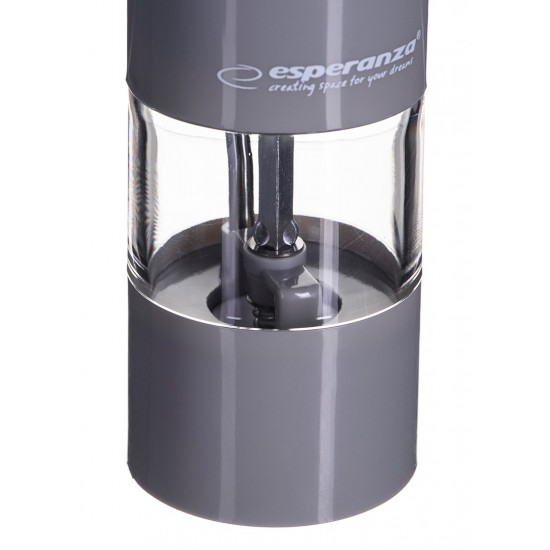 Grinder electric for pepper Esperanza Malabar EKP001E (gray color)