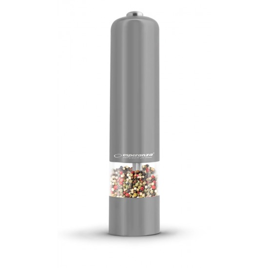 Grinder electric for pepper Esperanza Malabar EKP001E (gray color)