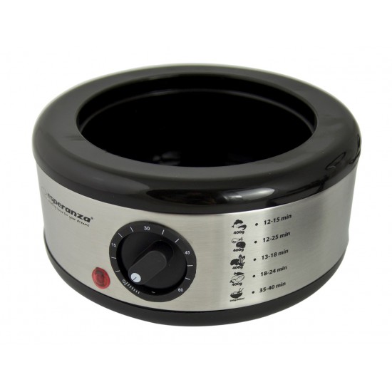 Food steamer Esperanza STEAM VOLCANO EKG009 (7 litres; transparent color)