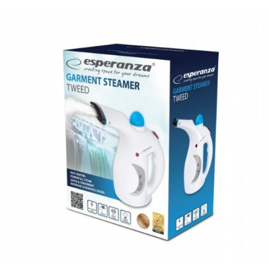 Esperanza EHI006 garment steamer Handheld garment steamer 0.2 L Black,Blue,White 800 W