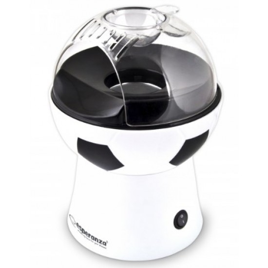 Esperanza EKP007 popcorn popper 0.27 L Black,White 1200 W