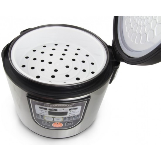 Esperanza EKG011 Multicooker Cooking 5 L 860 W Black, Metallic