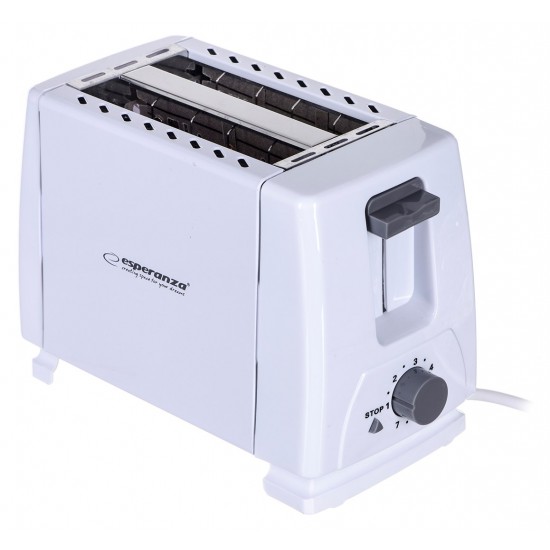 Esperanza Caprese toaster 2 slice(s) White 700 W