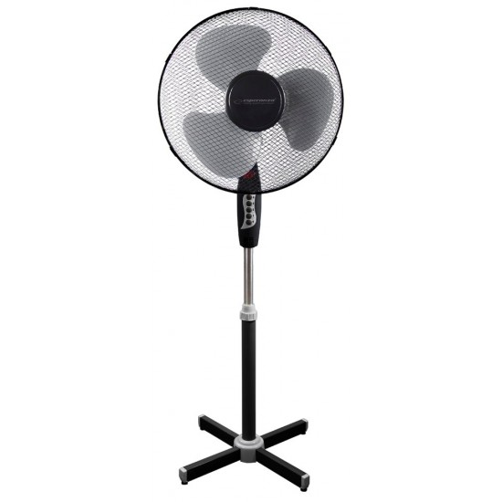 Esperanza EHF001KE, 16 '' standing fan, Black and Gray