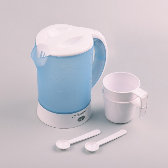 Feel-Maestro MR010 electric kettle 0.6 L Blue, White 600 W