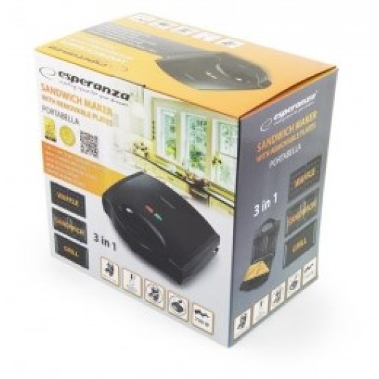 Opiekacz / sandwich 3w1 750W MR-709 MAESTRO
