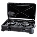 Ravanson K-02TB hob Black Countertop Gas 2 zone(s)