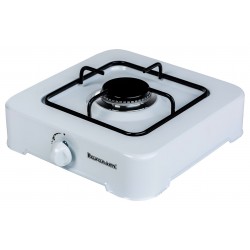 1-burner gas cooker Ravanson K-01T (White)