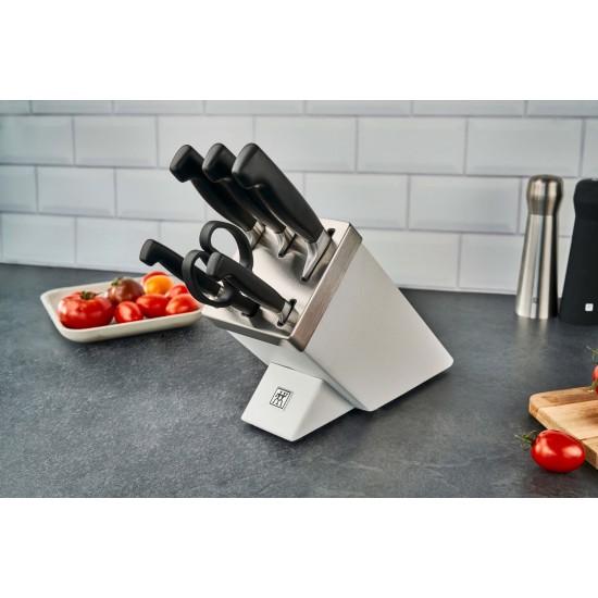 Zestaw noży samoostrzących ZWILLING Four Star 35148-207-0 7 elementów biały
