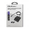 Qoltec 50363 USB cable 1.8 m USB 3.2 Gen 1 (3.1 Gen 1) USB C USB A Black