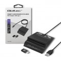 Qoltec 50363 USB cable 1.8 m USB 3.2 Gen 1 (3.1 Gen 1) USB C USB A Black