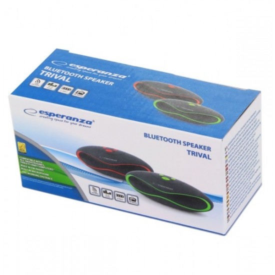 Esperanza TRIVAL 3 W Black,Red