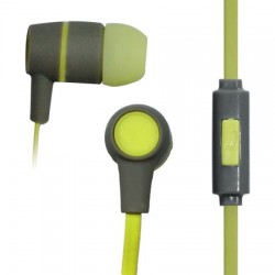 Vakoss SK-214G headphones/headset In-ear Green, Grey