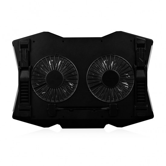 Modecom MC-CF18 RGB notebook cooling pad  black