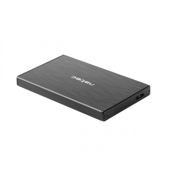 NATEC RHINO GO enclosure USB 3.0 for 2.5'' SATA HDD/SSD, black Aluminum