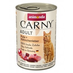 ANIMONDA Cat Carny Adult Turkey with chicken liver - wet cat food - 400g