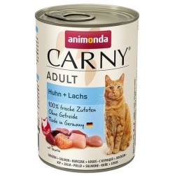 ANIMONDA Cat Carny Adult Chicken with salmon - wet cat food - 400g