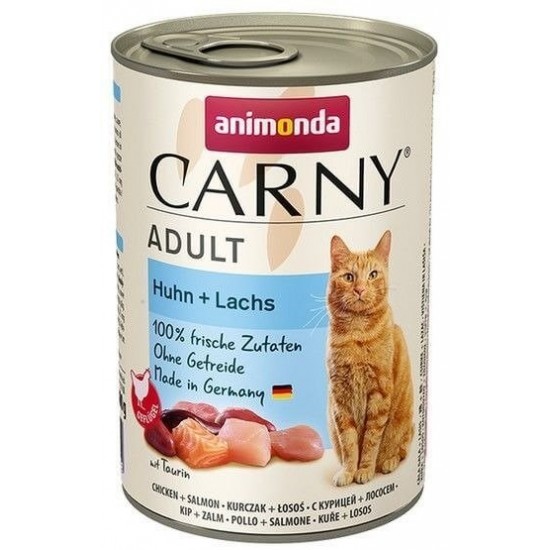 ANIMONDA Cat Carny Adult Chicken with salmon - wet cat food - 400g