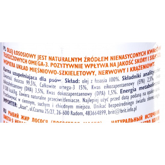 Brit Care Salmon oil 1000ml