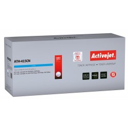 Activejet ATH-415CN Toner Cartridge for HP; Replacement HP 415A W2031A; Supreme; 2100 pages; Blue, with chip