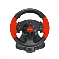 Esperanza xlyne EG103 Gaming Controller Steering wheel PC,Playstation 2,Playstation 3 Digital Black,Red