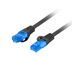 LANBERG PATCHCORD S/FTP CAT.6A 2M BLACK LSZH