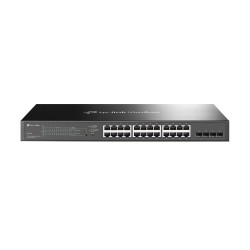 TP-LINK JetStream 28-Port Gigabit Smart PoE Switch with 24-Port PoE+