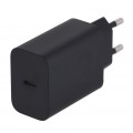 Motorola Charger TurboPower 30W USB-C w/ 1m C-C cable, Black