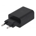 Motorola Charger TurboPower 30W USB-C w/ 1m C-C cable, Black