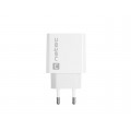 NATEC USB CHARGER RIBERA USB-A+USB-C 20W PD WHITE