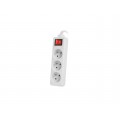 LANBERG POWER STRIP 3M WHITE, 3X 230V PL, WITH SWITCH
