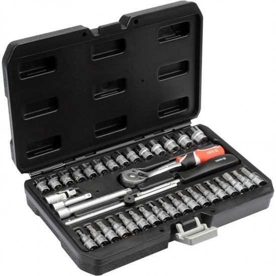 Yato YT-14471 mechanics tool set black case
