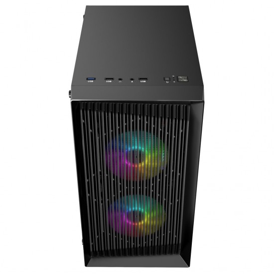 LOGIC ATOS ARGB Mini USB 3.0 enclosure black