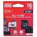 Goodram M1A4-0160R12 memory card 16 GB MicroSDHC Class 10 UHS-I