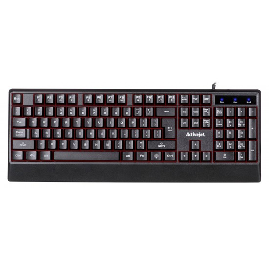 Activejet wired keyboard K-3255 black USB