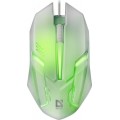 MOUSE DEFENDER CYBER MB-560L WHITE 7-COLORS BACKLIGHT