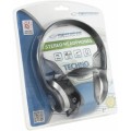 Esperanza EH145K headphones/headset Head-band Black