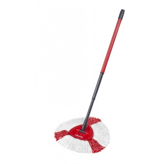Vileda Turbo 2in1 rotary mop refill   white/red