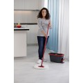 Vileda Turbo 2in1 rotary mop refill   white/red