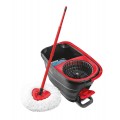 Vileda Turbo 2in1 rotary mop refill   white/red