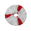 Vileda Turbo 2in1 rotary mop refill   white/red