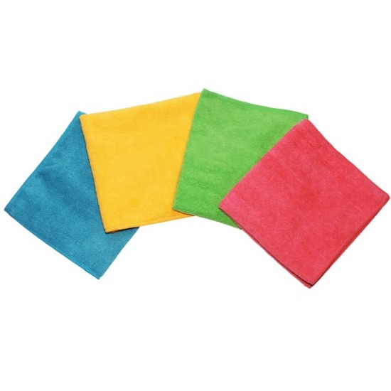Vileda Microfibre Cloth Colors Extra Large 4 pcs  πολυχρωμα