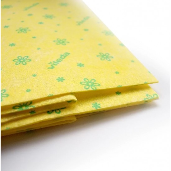 Vileda Microfibre Floor Cloth 3d  yellow