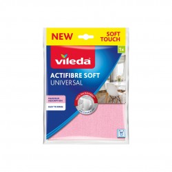 Vileda ACTIFIBRE Soft cloth 1 pc.  pink