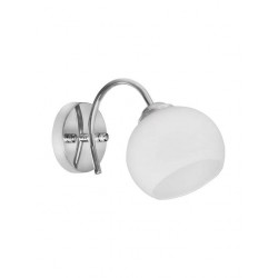 Activejet Classic single wall lamp - IRMA nickel E27 for the living room