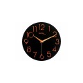 Technoline Ρολόι Τοίχου Πλαστικό Orange Black 30cm